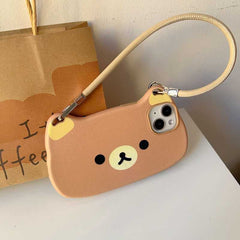 iPhone Lanyard Series | Bear Handbag Design Phone Case