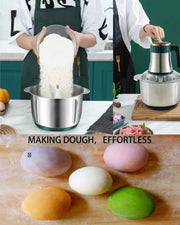 *PowerPro 5L Multi-Food Processor™ – Heavy-Duty Electric Meat Grinder &amp; Dough Maker*