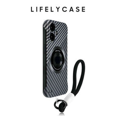 iPhone Lanyard Series | Carbon Fiber MagSafe Magnetic Phone Case