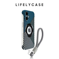 iPhone Lanyard Series | Carbon Fiber MagSafe Magnetic Phone Case