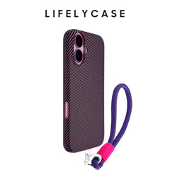 iPhone Lanyard Series | Carbon Fiber Frosted Ultra-Thin Phone Case