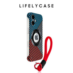 iPhone Lanyard Series | Carbon Fiber MagSafe Magnetic Phone Case